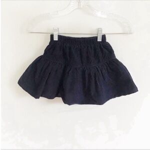 Stellybelly girls skirt navy blue corduroy bubble pull on